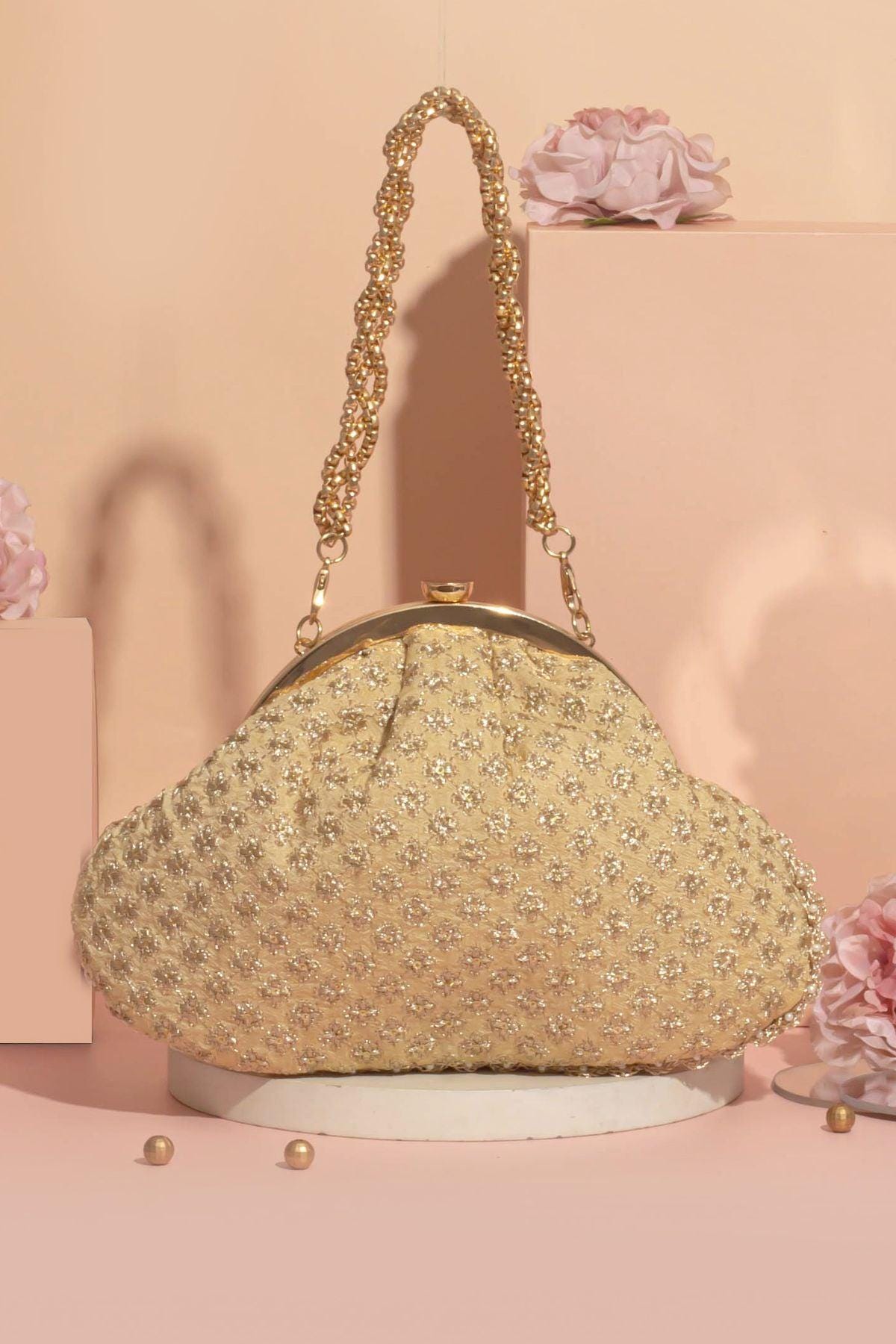 Inaya Vintage Geldbörse - Gold von TheAMYRAStore