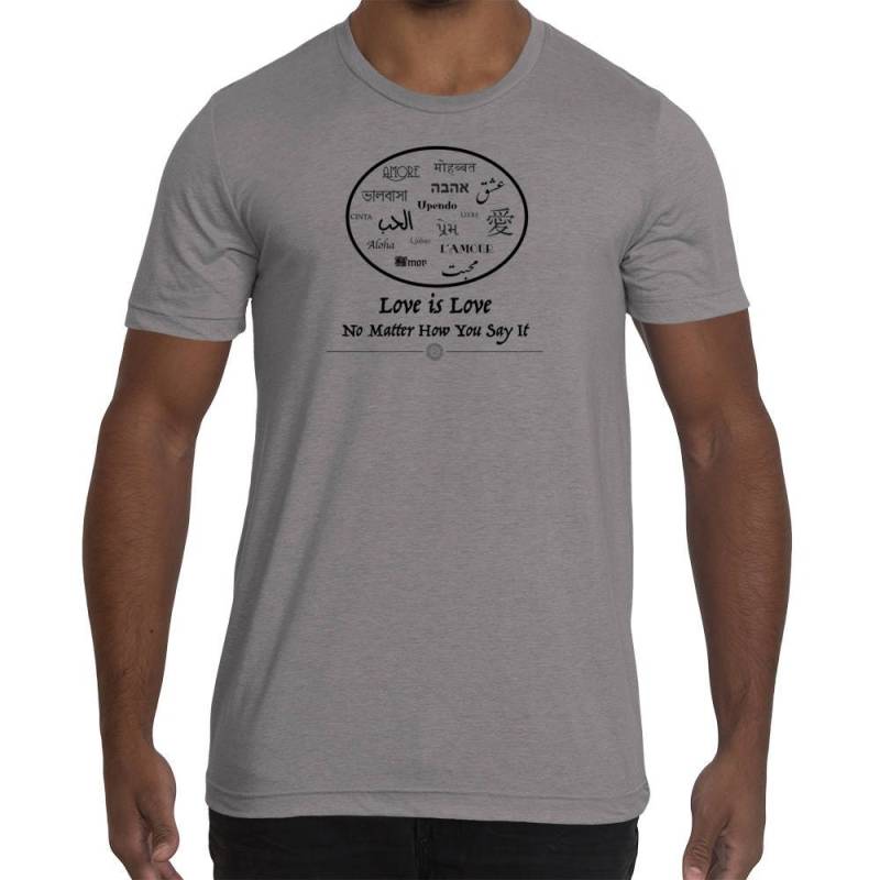 Die Arabesque Love Ist Ein Universelles Premium Tri-Blend-T-Shirt Für Männer von TheArabesque