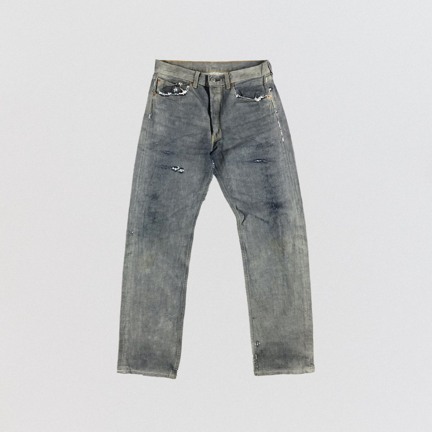 Vintage Levis 501 Erdton Jeans 31x30, High Waist, Jeans, Waist Mom 501, 90Er Jahre von TheArchiveGarments