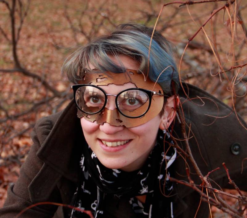 Korrodierte Maske - Brille Kompatibel Korrodierte Maske - Brille Kompatibel von TheArmoredDragon