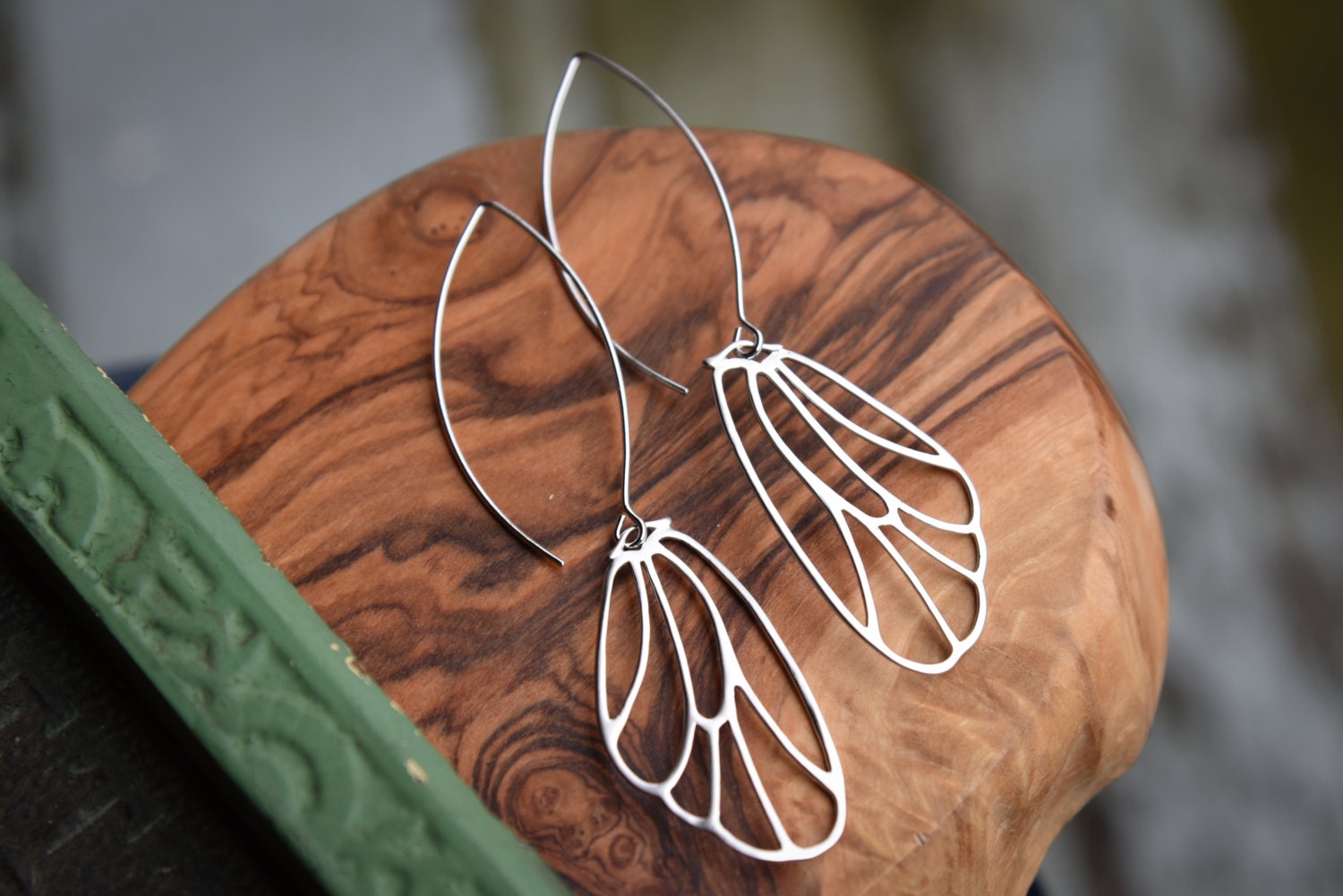 Silber Ohrringe, Filagree Boho Schmuck, Schmetterling Flügel Schmuck Silber Ohrringe, Filagree Boho Schmuck, Schmetterling Flügel Schmuck von TheArtHausStudios