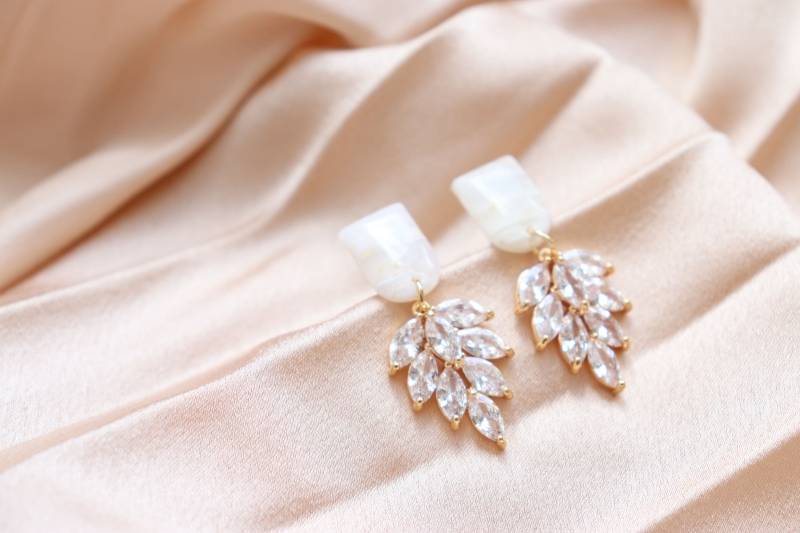 Brautschmuck, Brautohrringe, Wedding Earrings, Handgemachte Ohrringe, Bridal Jewelry, Statement Earrings Brautschmuck, Brautohrringe, Wedding Earrings, Handgemachte Ohrringe, Bridal Jewelry, Statement Earrings von TheArtStudioDE