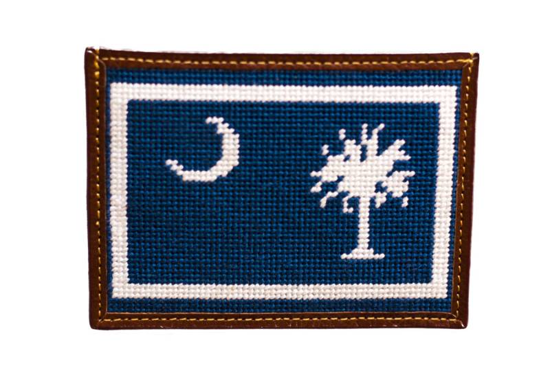 South Carolina Needlepoint Kartenportemonnaie von TheAsherRileyProject