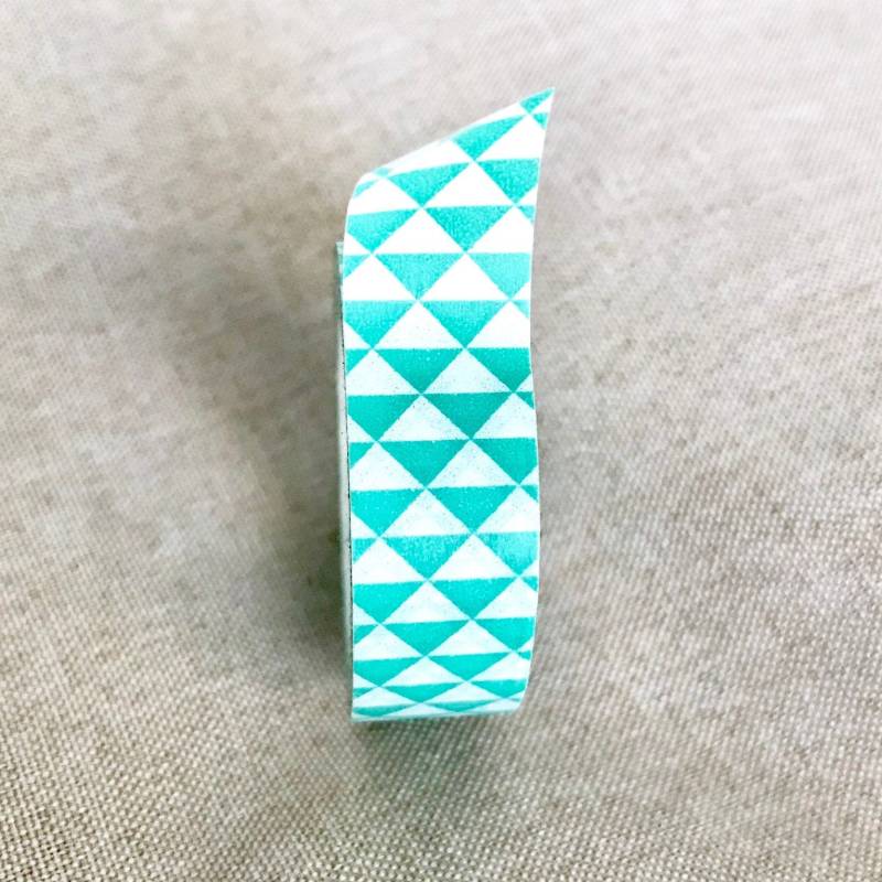 Dreieck Mint - Washi Tape Dekoband 1 Rolle 10 M Lang 15 Mm Breit von TheAtticExchange