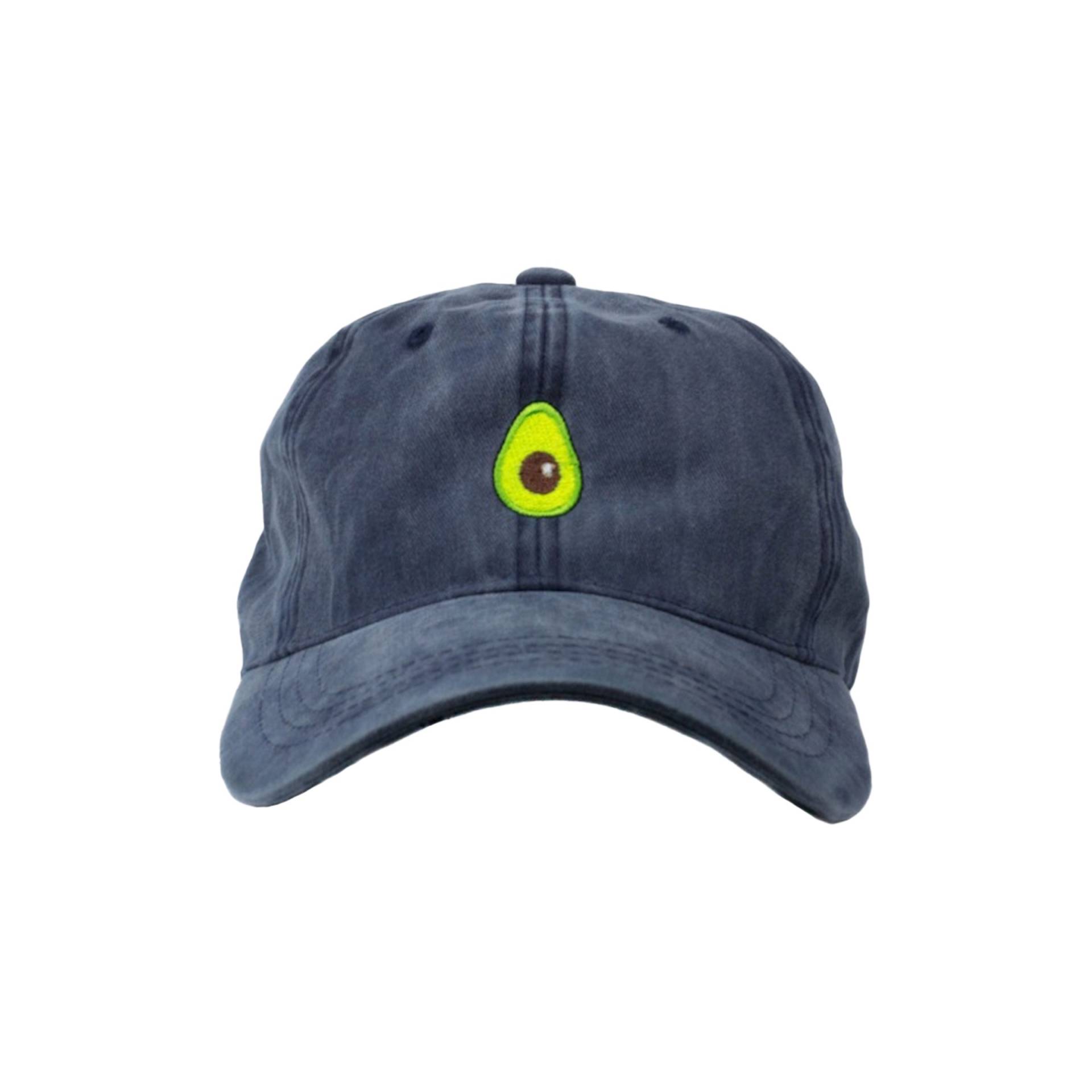 Avocado Papa Mütze | Gewaschen Navy von TheAvoTree