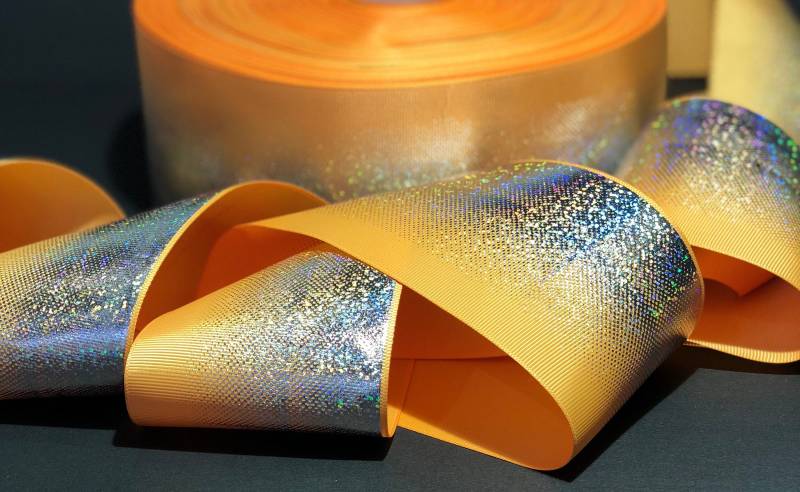 Silber Gelbgold Hologramm Ombré Glitzer Designer Grosgrainband Silber Gelbgold Hologramm Ombré Glitzer Designer Grosgrainband von TheAztecPony