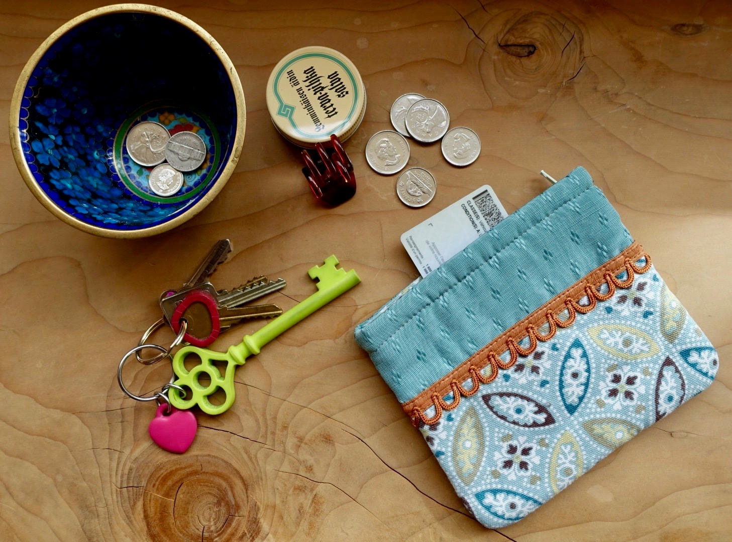 Kleingeldbörse, "Jess' von TheBagLadyAtelier