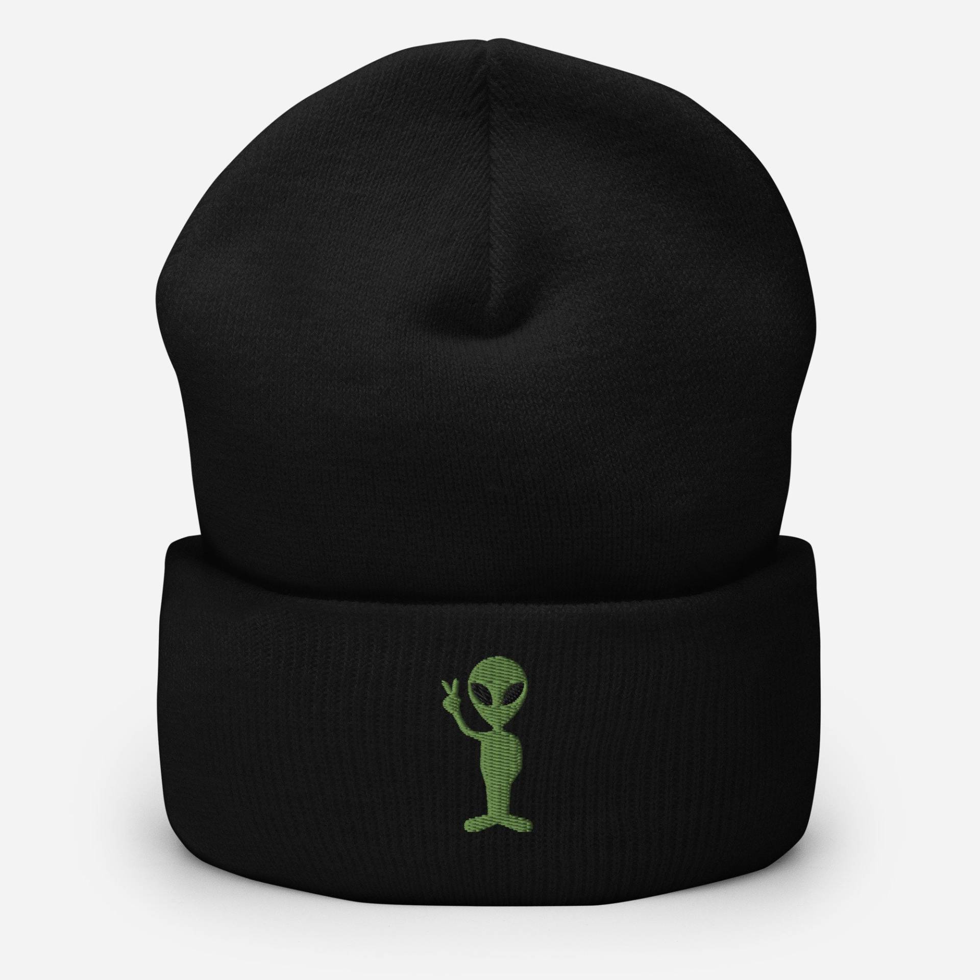 Alien Peace Beanie von TheBeanieStudio