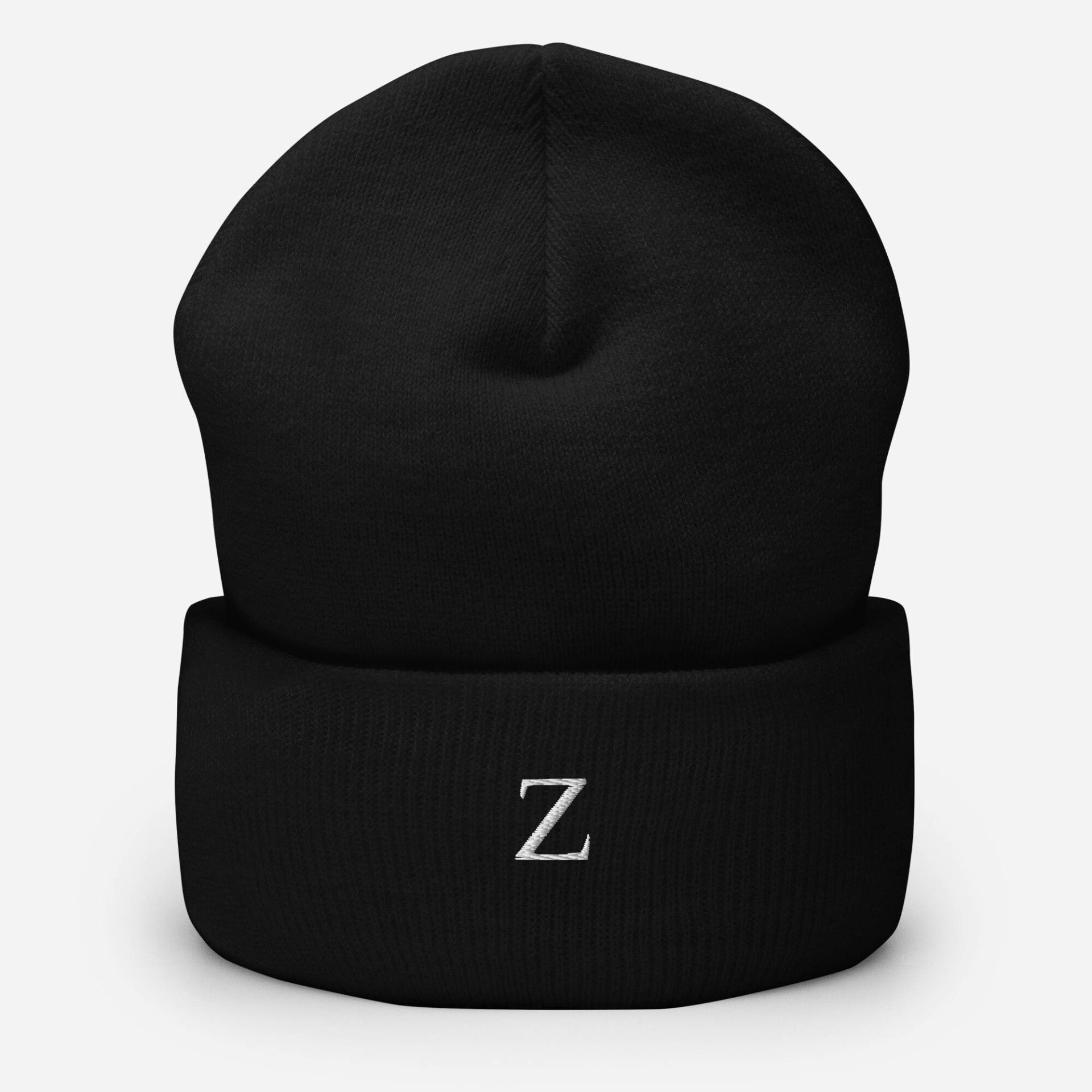 Buchstabe Z Beanie Buchstabe Z Beanie von TheBeanieStudio