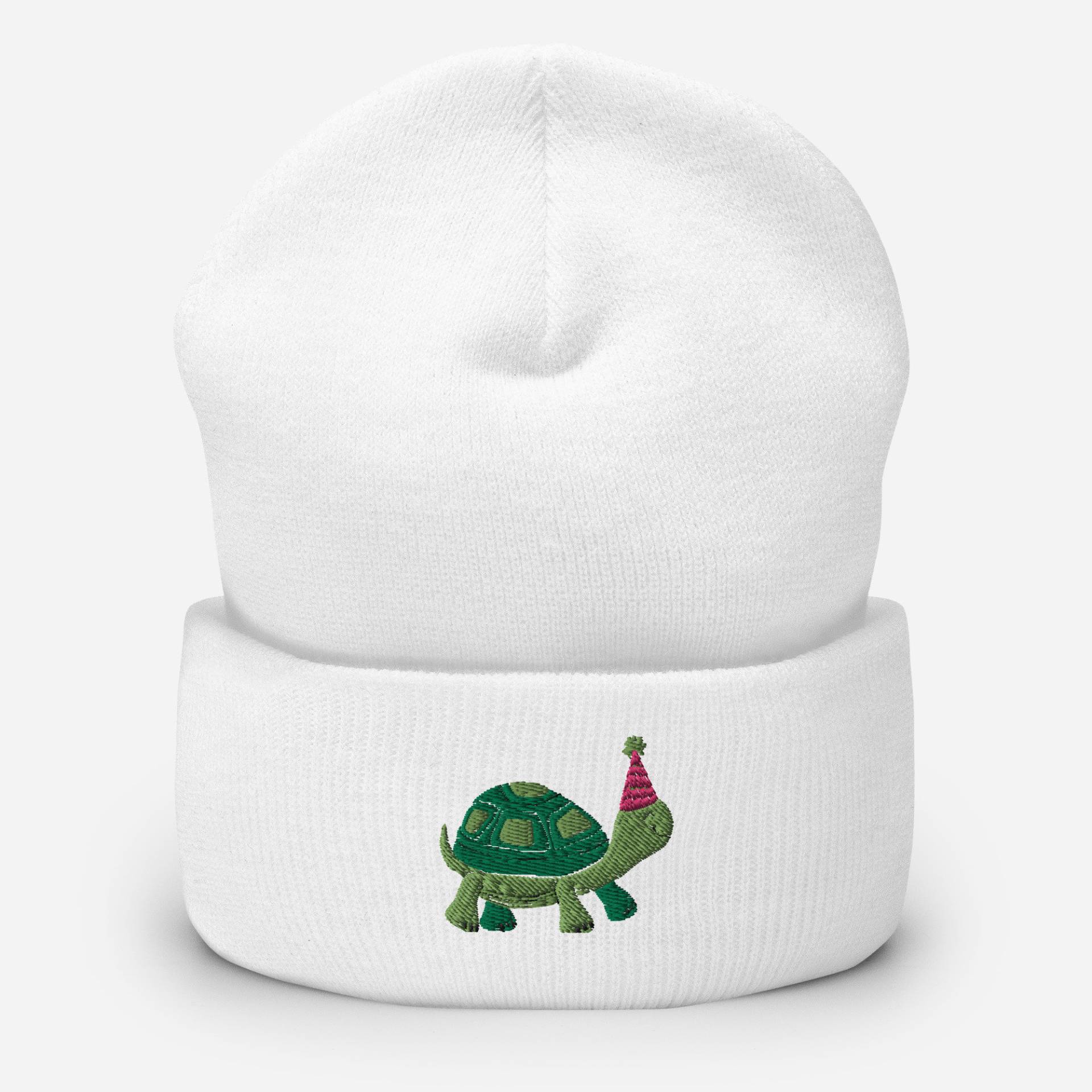 Schildkröte Geburtstag Beanie von TheBeanieStudio