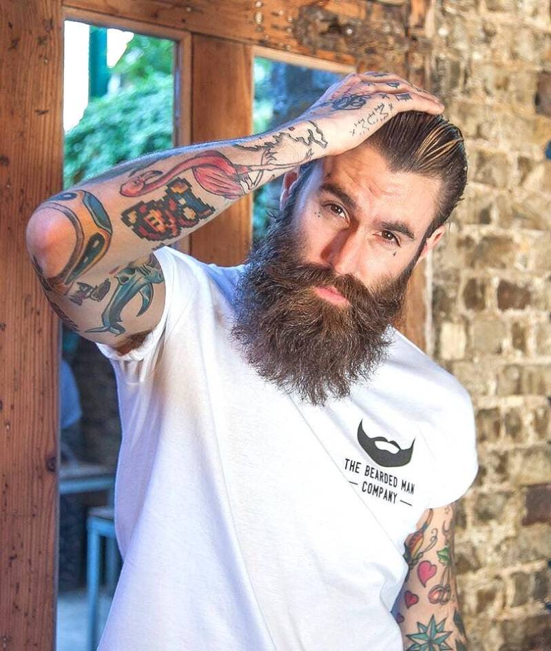 The Bearded Man Company T-Shirt Mit Tollem Bart von TheBeardedManCompany
