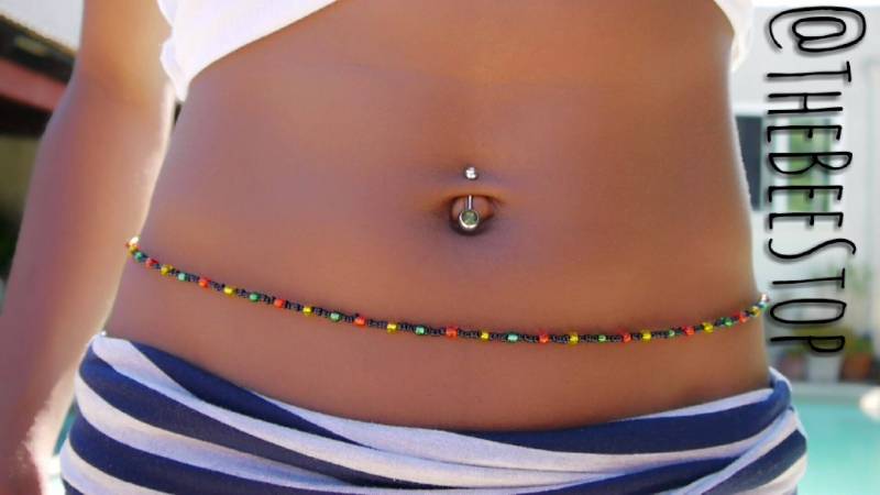 Mama Afrika ~》Taillenperlen | Edelstahl-Verschluss Bauch Perlen Bauchkette Körperschmuck Taille Handarbeit Auf Bestellung Mama Afrika ~》Taillenperlen | Edelstahl-Verschluss Bauch Perlen Bauchkette Körperschmuck Taille Handarbeit Auf Bestellung von TheBeeStop
