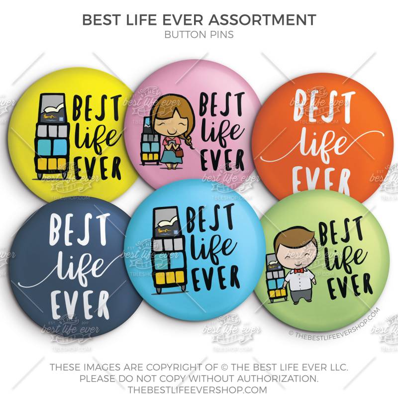 Assorted Best Life Ever Button Pin Set - Jw Geschenke Sterling Pionier Bestes Leben Jw Org Assorted Best Life Ever Button Pin Set - Jw Geschenke Sterling Pionier Bestes Leben Jw Org von TheBestLifeEverShop