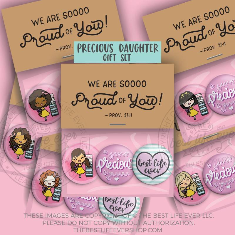 Kostbare Tochter Button Pins Geschenk Set - Jw Geschenke Pionier Best Life Ever Jw Org Kostbare Tochter Button Pins Geschenk Set - Jw Geschenke Pionier Best Life Ever Jw Org von TheBestLifeEverShop