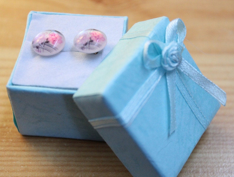 Ohrstecker "Rote Blumen" von TheBettyCollectionDE