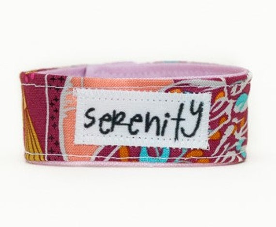 Inspirierende Armband, Segnung Band™, Geheime Message Serenity Inspirational Jewelry, Quote Cuff von TheBlessingBand