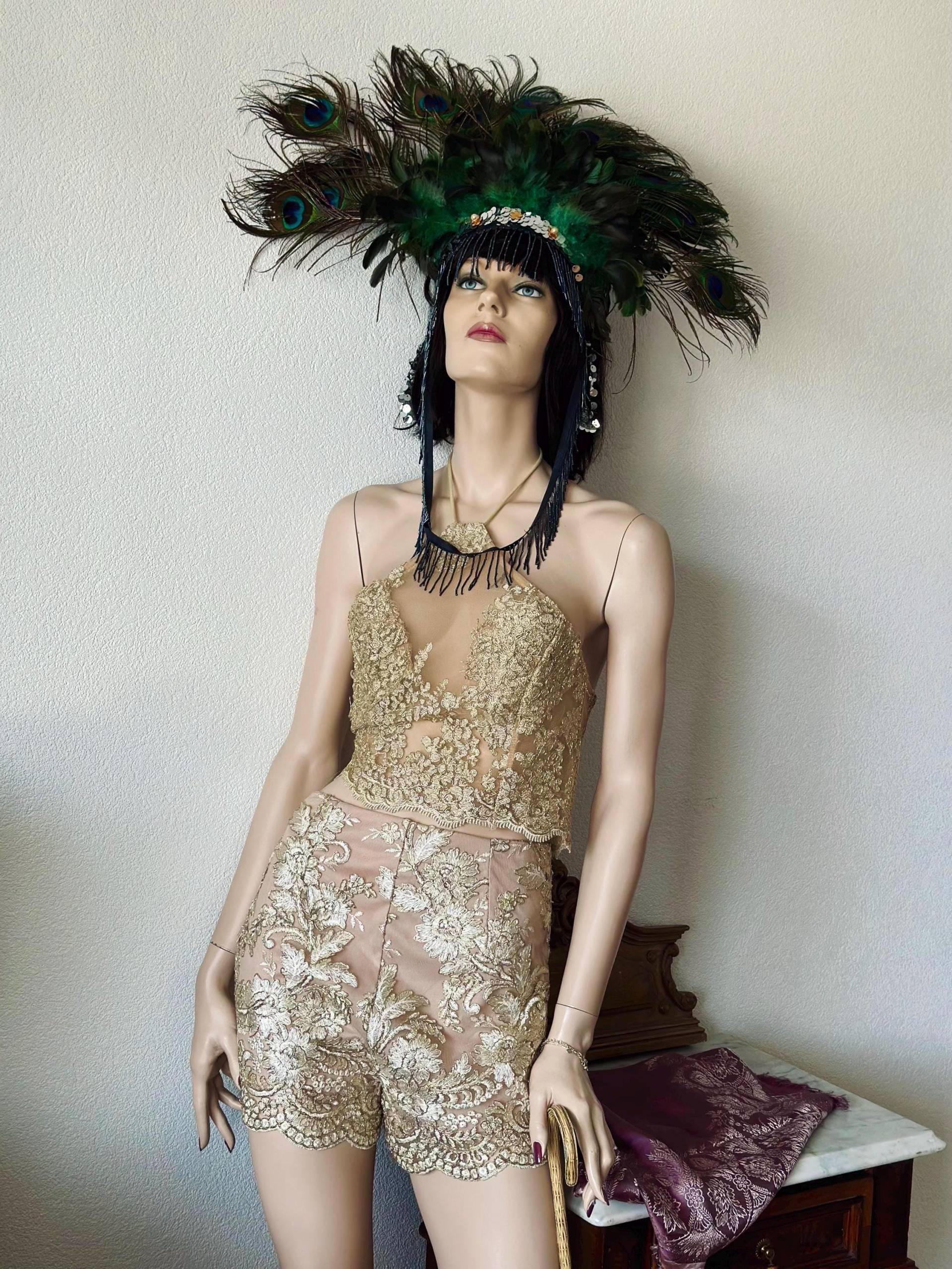 Authentic 1950S Burlesque Showgirl Set von TheBlueCrowVintage