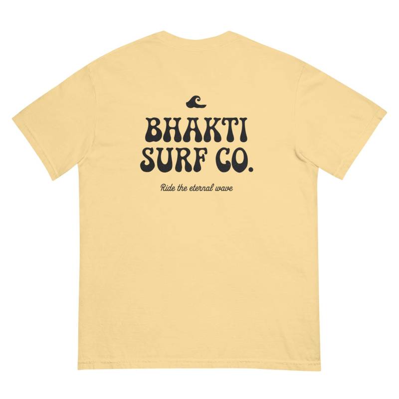 Premium Bhakti Surf Co. T-Shirt | Devotionalie Spirituelle Streetwear Hare Krishna Strand Vibes Kleidung Iskcon Premium Bhakti Surf Co. T-Shirt | Devotionalie Spirituelle Streetwear Hare Krishna Strand Vibes Kleidung Iskcon von TheBluePrinceShop