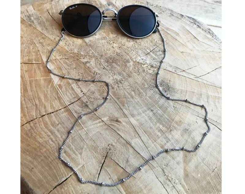 Edelstahl Perlenkette Brillenband Brillenband | Rosegold, Silber Edelstahl Perlenkette Brillenband Brillenband | Rosegold, Silber von TheBohoMinimalist