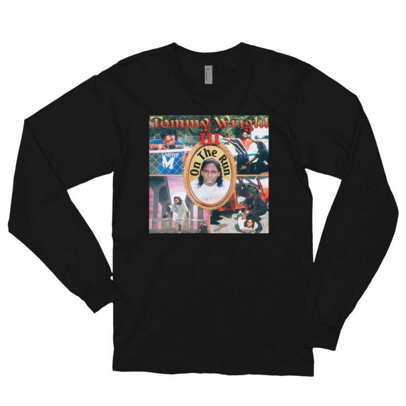 Tommy Wright Iii On The Run | Begrenzter Druck & Kostenloser Versand Langarm Shirt Tommy Wright Iii On The Run | Begrenzter Druck & Kostenloser Versand Langarm Shirt von TheBoldRingCo