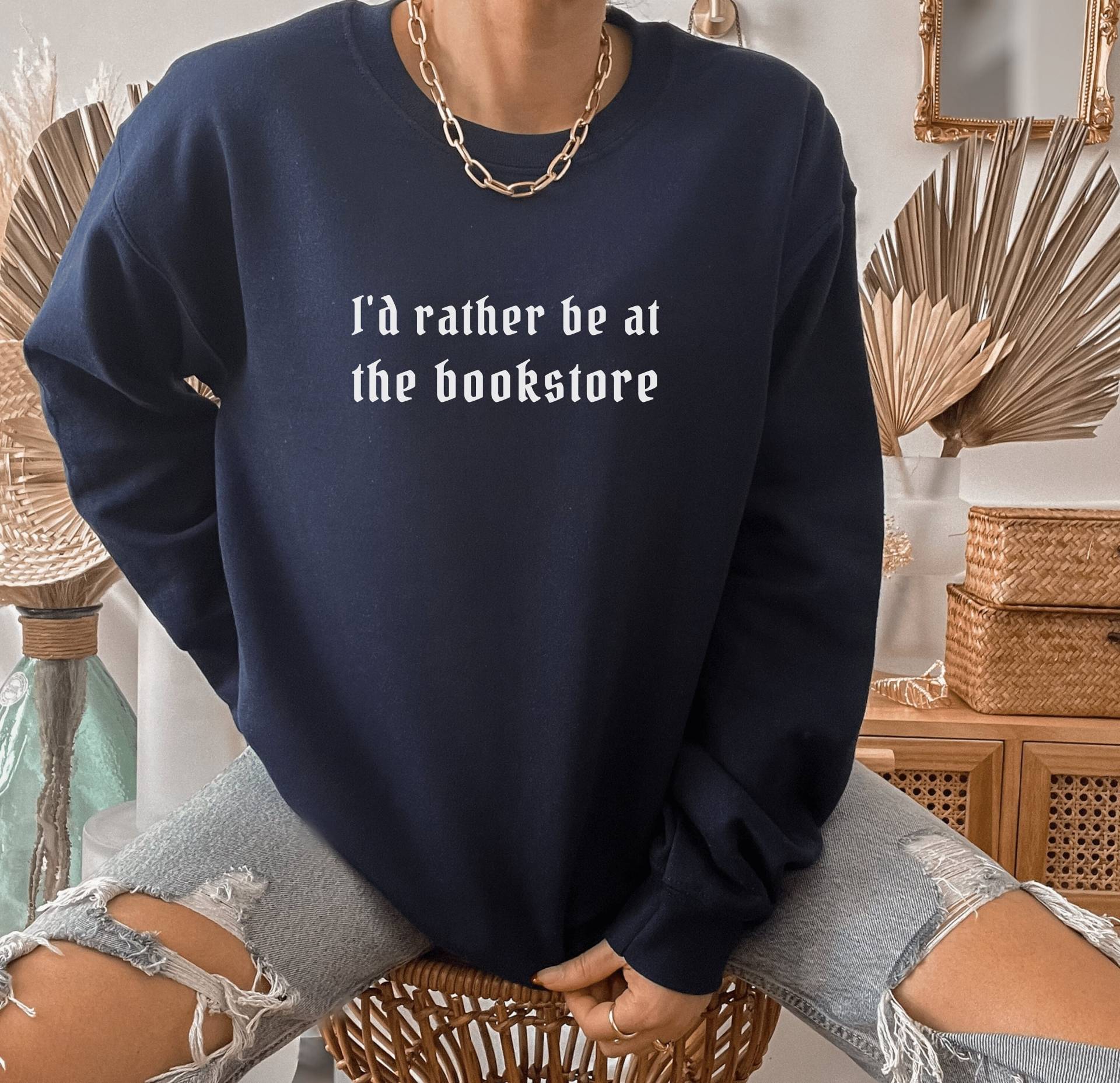 Bookish Sweatshirt Reading Dark Academia Kleidung Buch Bücher Light Booktok von TheBookishCollective