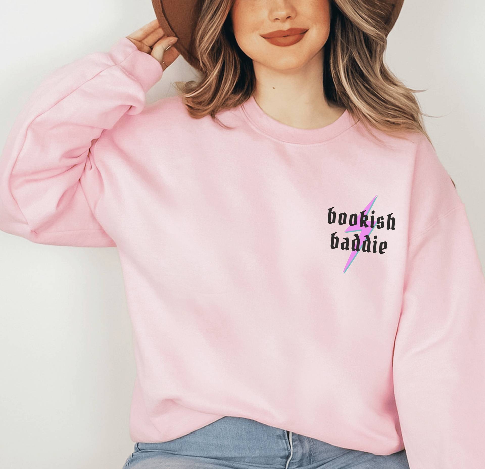 Bücherwurm Baddie Y2K Sweatshirt Buch Lese Bücher Booktok 90Er Jahre Crewneck Club Geschenke Bücherwurm Baddie Y2K Sweatshirt Buch Lese Bücher Booktok 90Er Jahre Crewneck Club Geschenke von TheBookishCollective