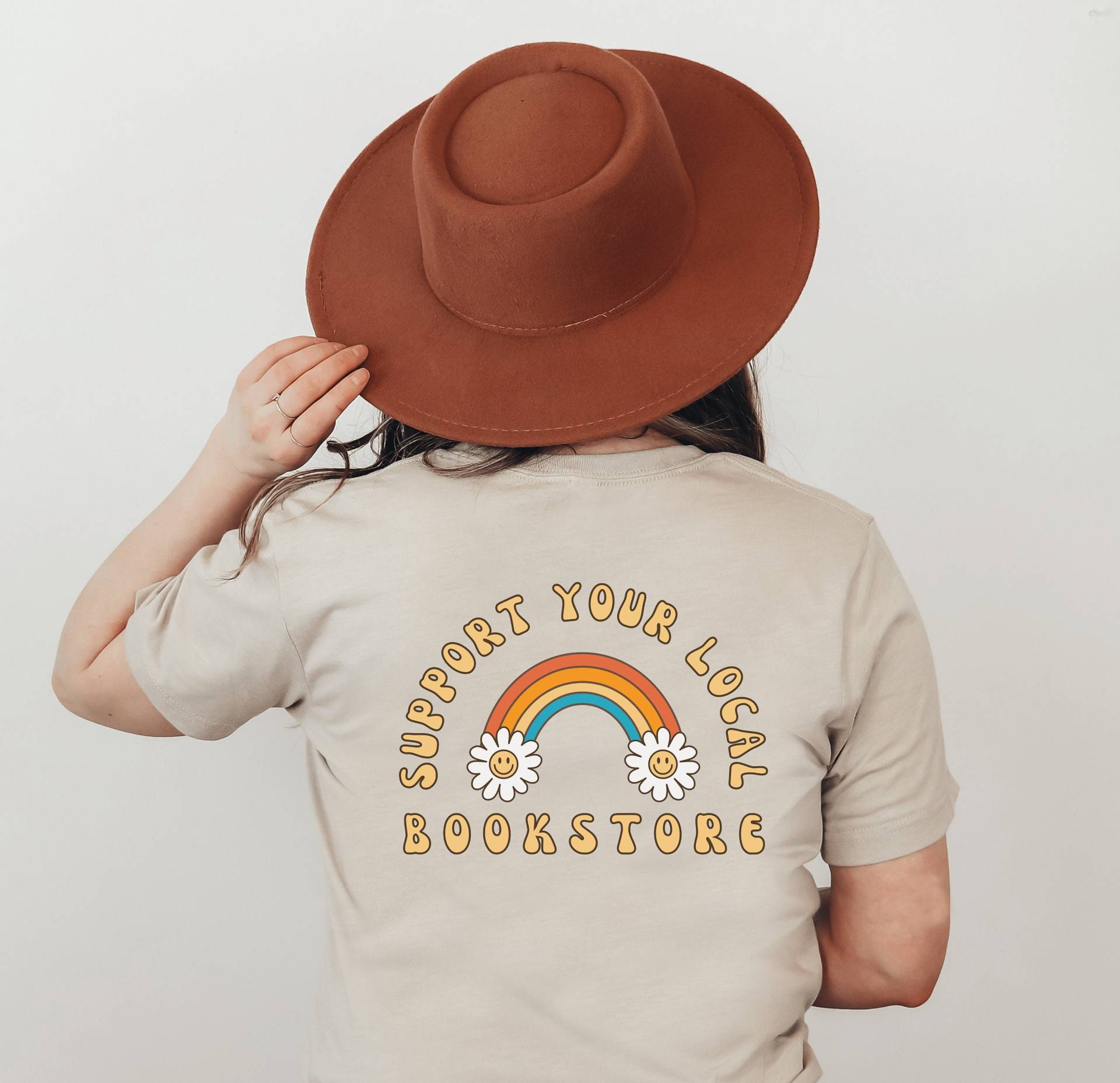 Unterstützen Sie Ihre Lokale Buchhandlung Bücherwurm Shirt Buchclub Geschenke Leset-Shirt Shirts Booktok Buch Merch von TheBookishCollective