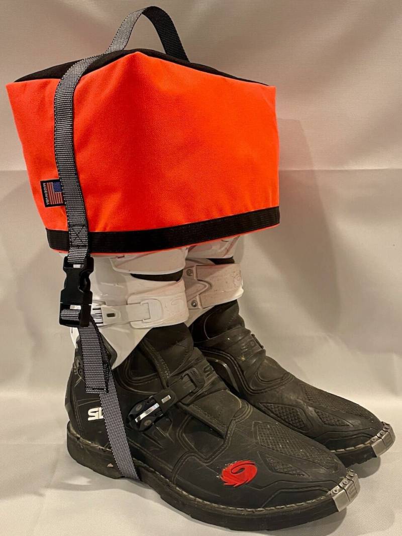Orange Factory Color Panel, Motocross-Boot-Träger, The Bootgrabber von TheBootGrabber