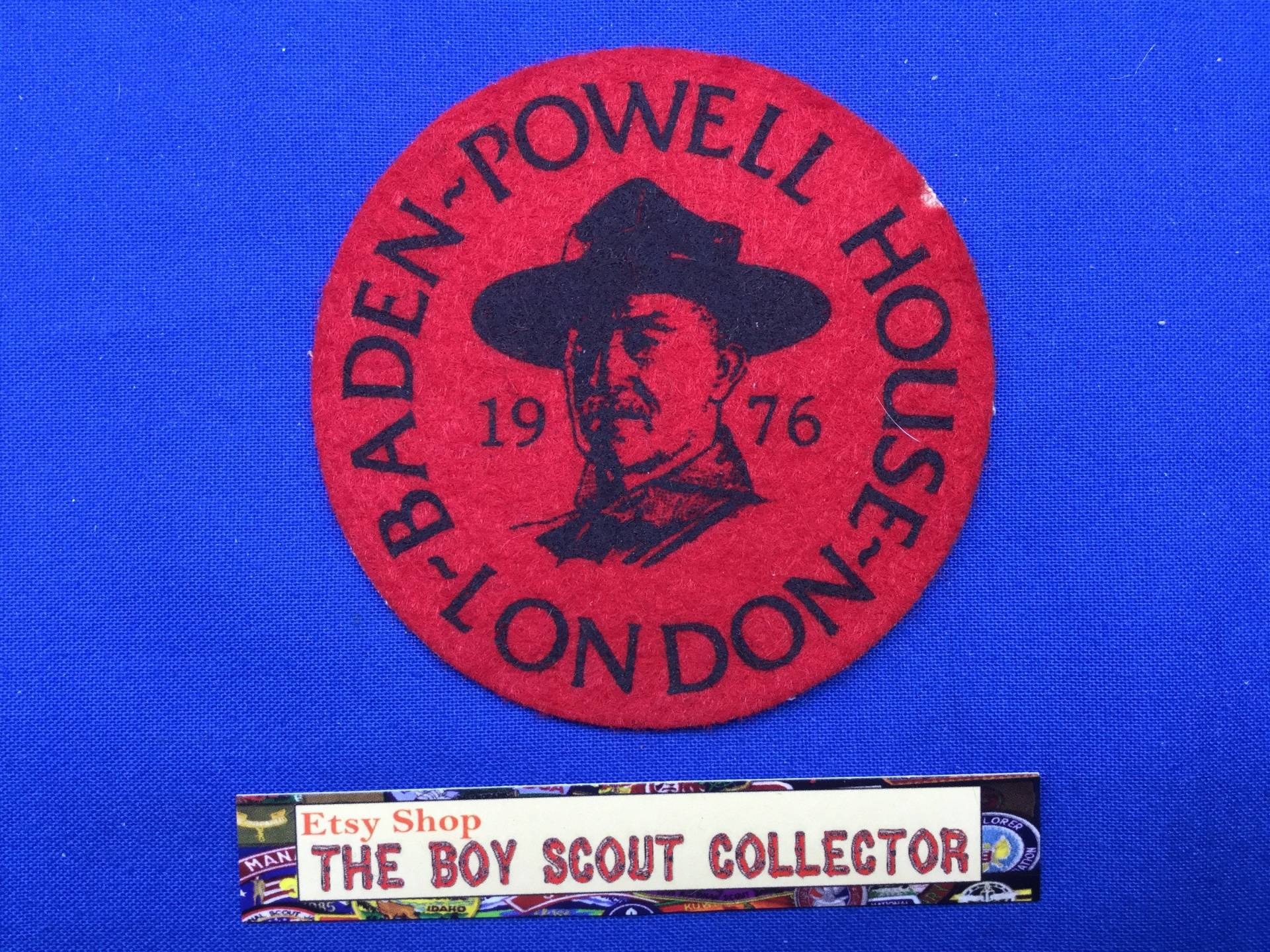 Boy Scout 1976 Baden-Powell Haus London Patch von TheBoyScoutCollector