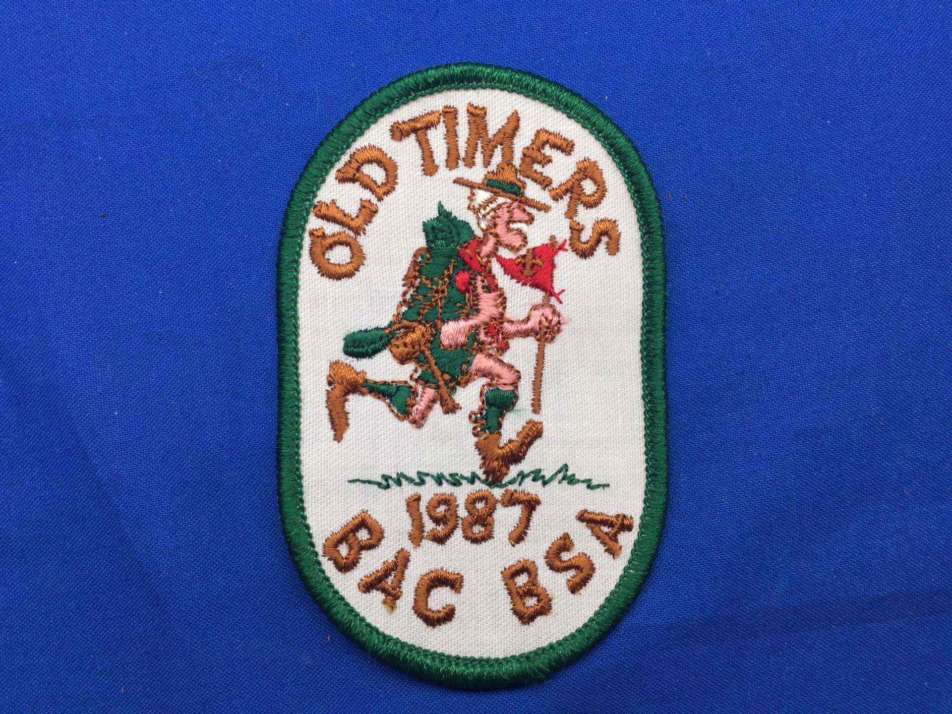 Boy Scout 1987 Old Timer Patch Bac Bsa von TheBoyScoutCollector