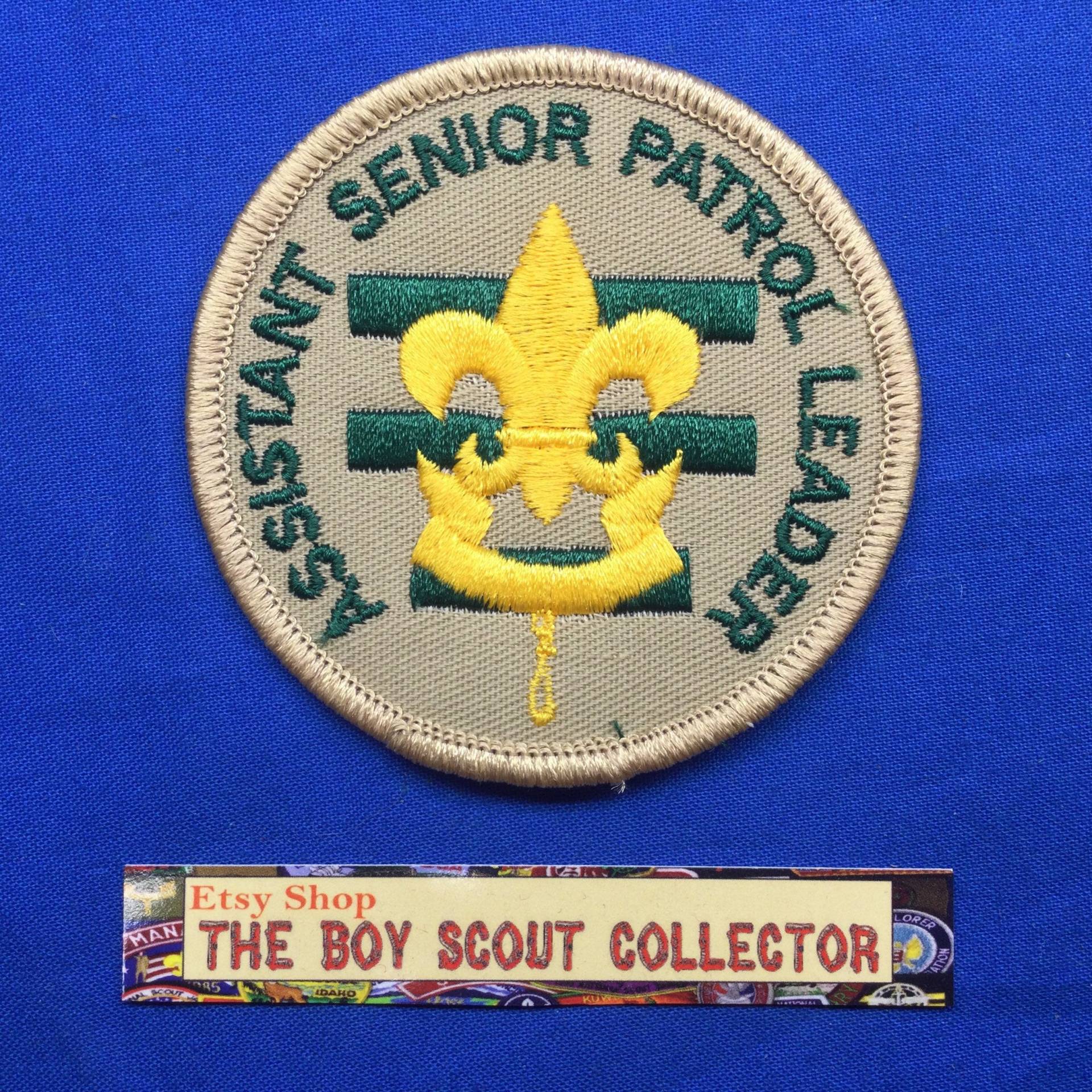 Boy Scout Assistent Senior Streifenführer Aufnäher von TheBoyScoutCollector