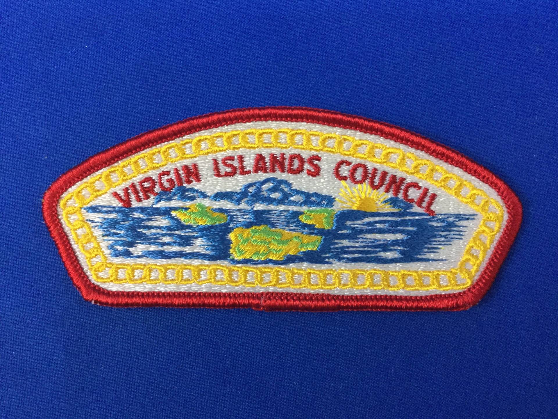Boy Scout Csp Jungferninseln Rat Schulterabzeichen Pre Bsa - Fdl von TheBoyScoutCollector