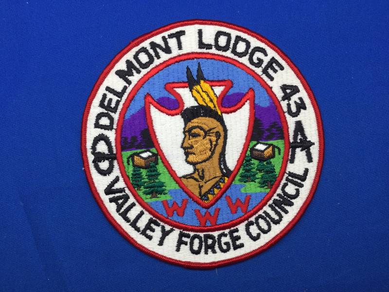 Boy Scout Oa Jacke Patch Delmont Hütte 43 Valley Forge Rat Ordnung Der Pfeil von TheBoyScoutCollector