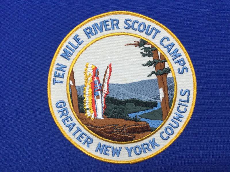 Boy Scout Ten Mile River Camps Jackenaufnäher Greater New York City von TheBoyScoutCollector