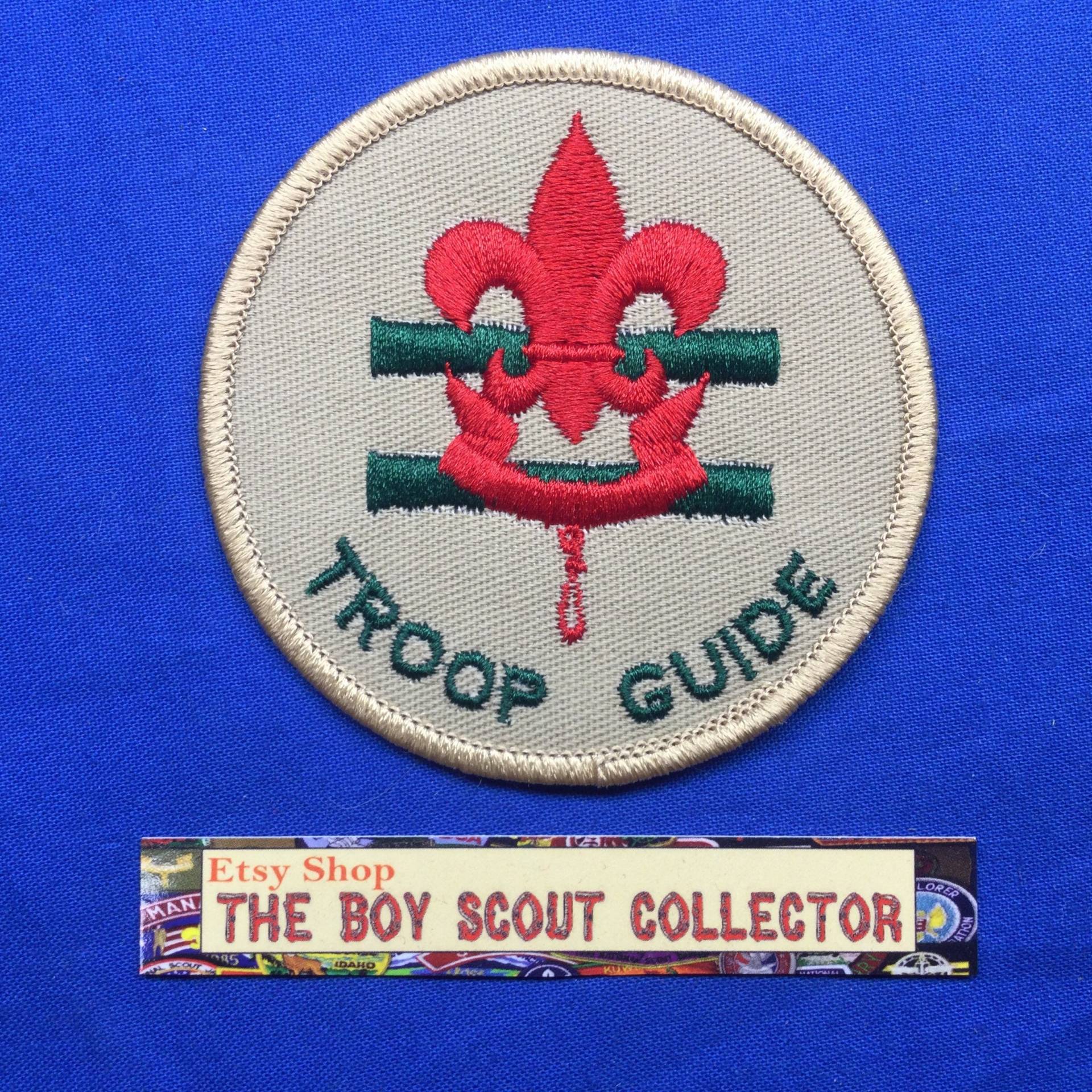 Pfadfinder-Truppenführer-Aufnäher von TheBoyScoutCollector