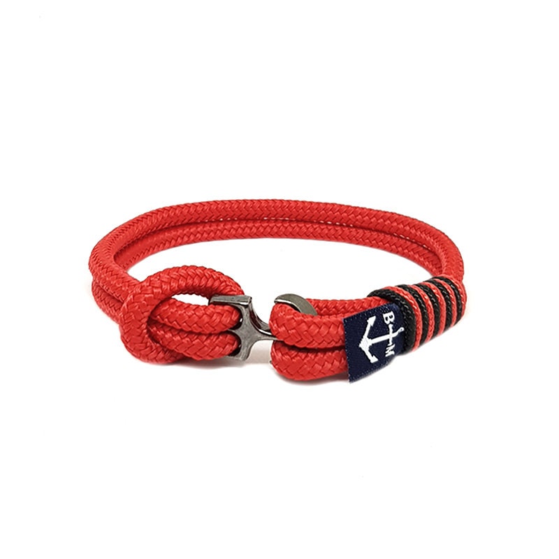 Anchor Armband Von Bran Marion - Orange Seil Nautik Sailor Anchor Armband Von Bran Marion - Orange Seil Nautik Sailor von TheBranMarion