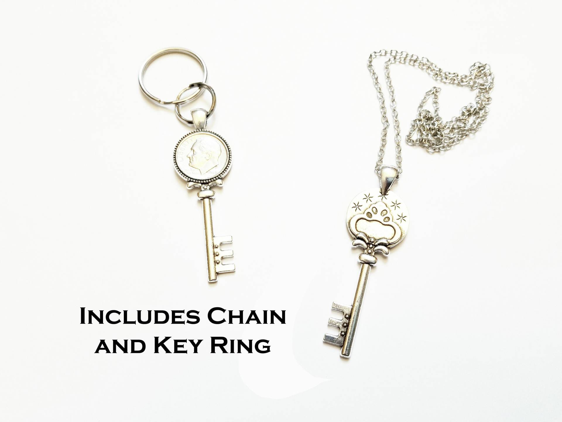 60. Geburtstag Geschenke Für Frauen 1964 1965 1966 Jahrestag Geschenk Dime Halskette Cameo Anhänger Schlüsselanhänger Cabochon Schlüssel Zu von TheBrightPenny