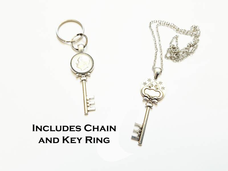 60. Geburtstag Geschenke Für Frauen 1964 1965 1966 Jahrestag Geschenk Dime Halskette Cameo Anhänger Schlüsselanhänger Cabochon Schlüssel Zu von TheBrightPenny