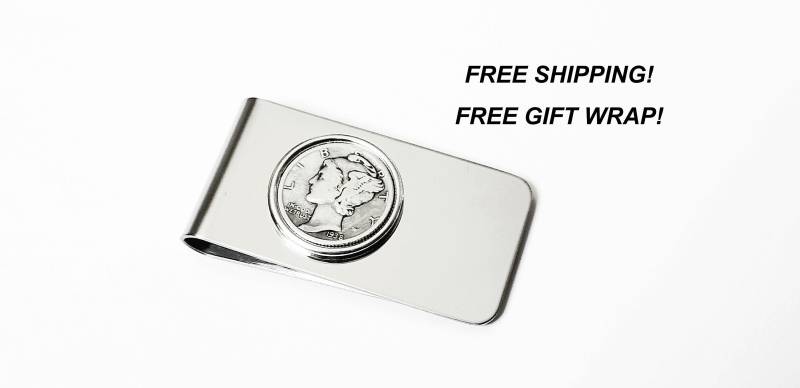 80Er Jahre Geburtstag Geschenke Für Männer 1944 1945 1946 Ihn Silber Ring Geldscheinklammer Jahrestag von TheBrightPenny