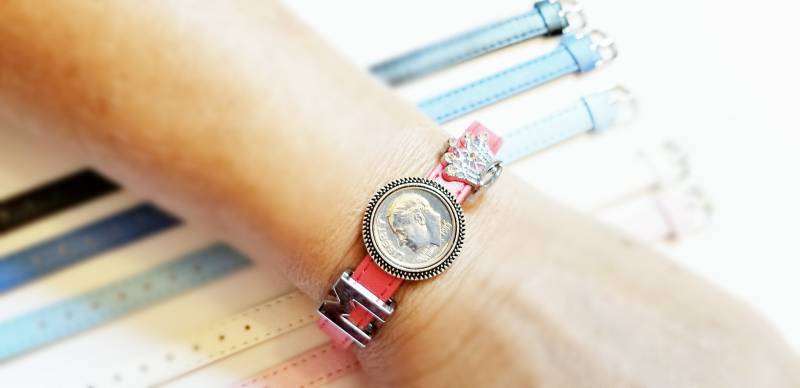 Alles Gute Zum Geburtstag Geschenk Us Dime Folie Cameo Cabochon Charm Armband Münze Schmuck Bewahren Sammeln Geschenke Für Mädchen Frauen von TheBrightPenny