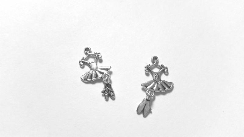 Ballettkleid Und Hausschuhe Ballerina Dance Dancing Charm - Listing Is For One von TheBrightPenny
