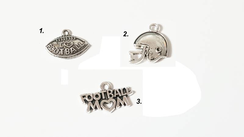 Football Pigskin Nfl Mom Charm - Listing Is For One von TheBrightPenny