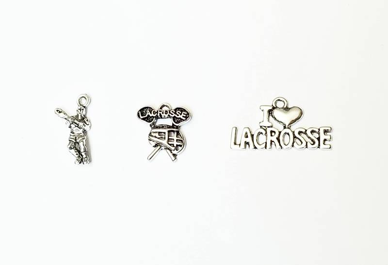 Lacrosse Charm Gear Stick Ball Player Team - Listing Is For One von TheBrightPenny