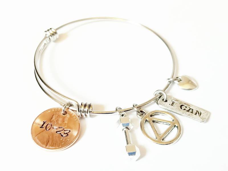 Nüchternheit Armband Nüchtern Datum Aa Jubiläum Stark Ist Schön Ich Kann Alles Mögliche Af Alkoholfrei Feiern von TheBrightPenny