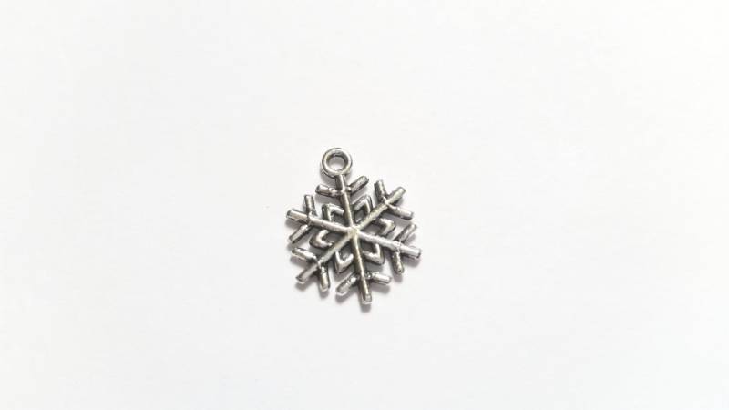 Schneeflocke Winter Snowy Day Weihnachten Geburtstag - Listing Is For One Charm von TheBrightPenny