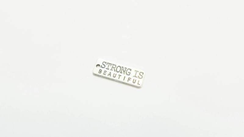 strong Is Beautiful - Listing Is For One Charm von TheBrightPenny