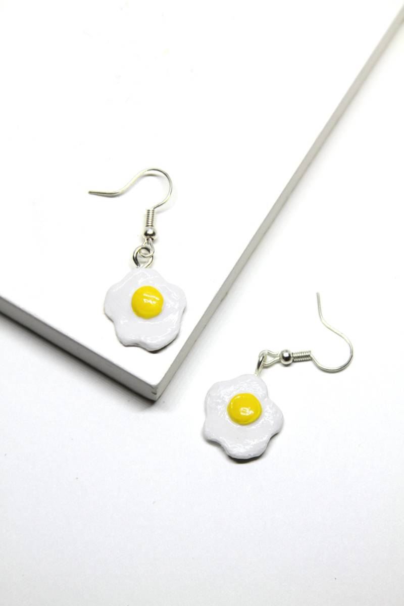 Spiegelei Ohrringe | Frühstück Ohrringe, Perfektes Sundy Brunch Geschenk Für Foodie von TheBrooklynVibe