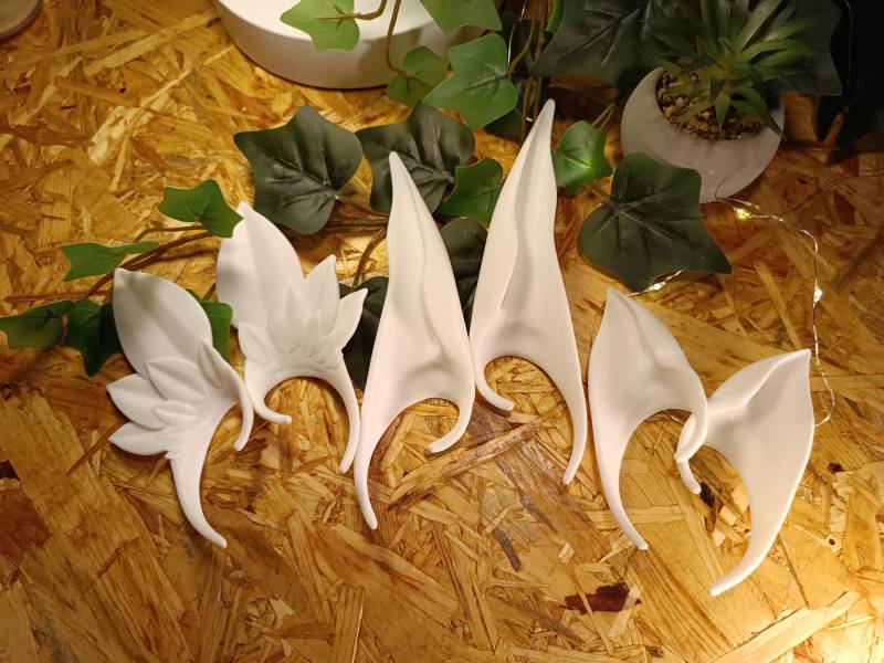 Unbemalte Ohren - 3D Gedruckt von TheBubblyGamesStore