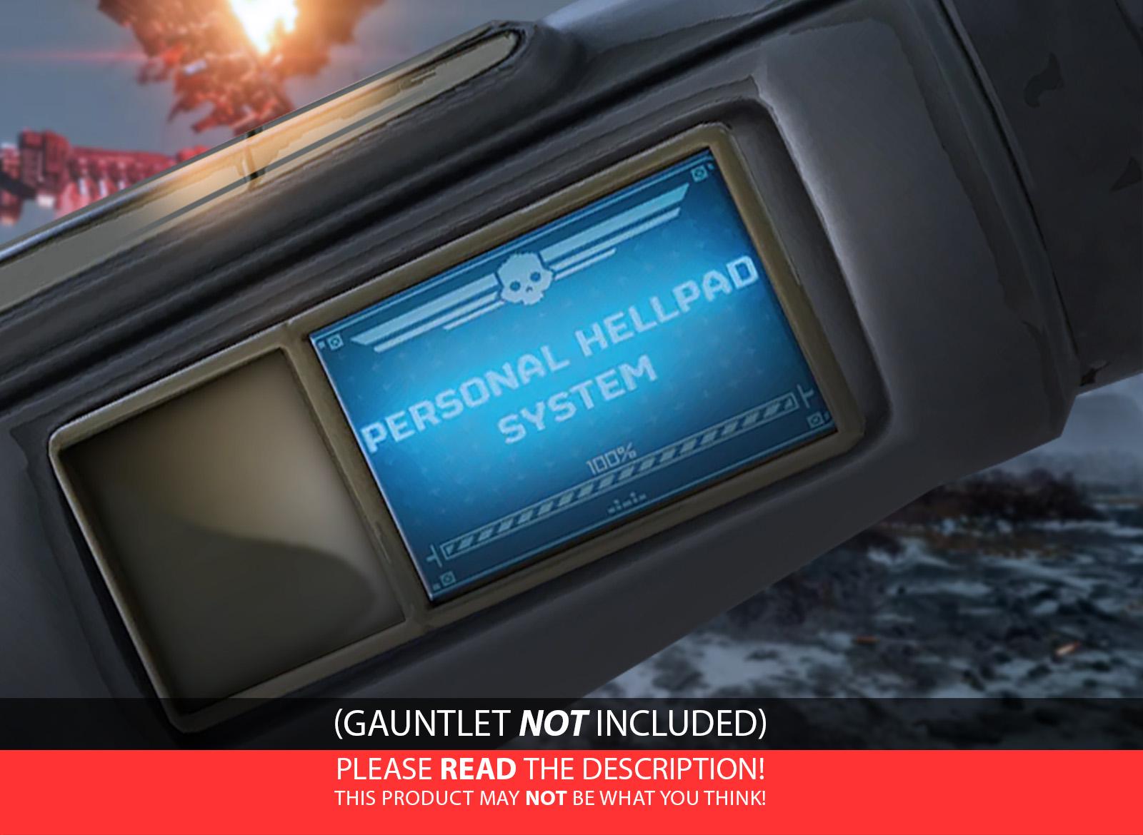 Helldivers 2 Animated "Hellpad" Cosplay Arm-Display - Lenticular Screen Capable Of Showing Images Your Choice. Housing Not Included Helldivers 2 Animated "Hellpad" Cosplay Arm-Display - Lenticular Screen Capable Of Showing Images Your Choice. Housing Not Included von TheBudgetDisplayGuy