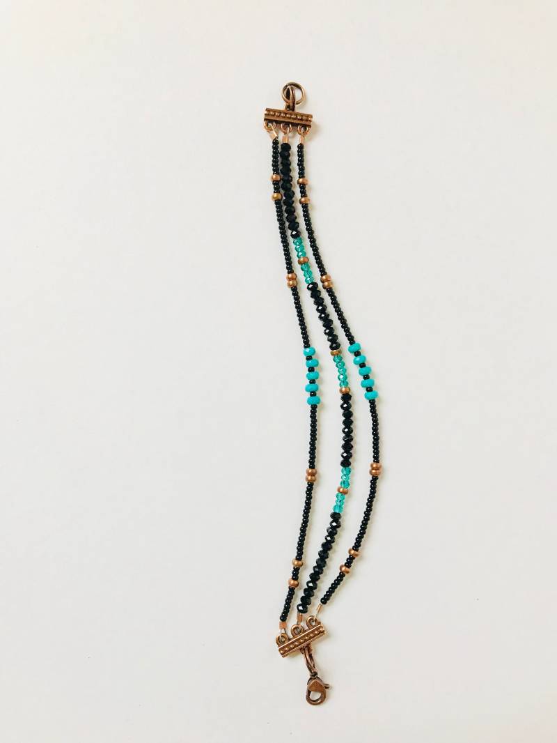 Einfache, Aber Wunderschönen Armband Mit Kupfer Und Türkis Einfache, Aber Wunderschönen Armband Mit Kupfer Und Türkis von TheBuffaloNickel